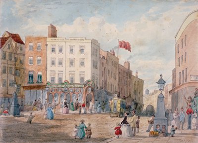 Middle Row, Holborn, Londres, 1867 de EH Dixon