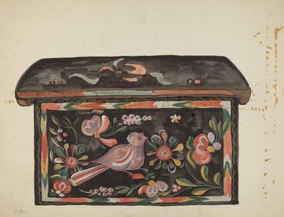 Caixa de Pinho Nativo, 19351942. de E. Boyd