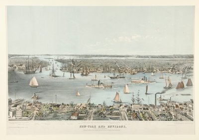 Nova York e arredores, de Williamsburgh de E. Brown