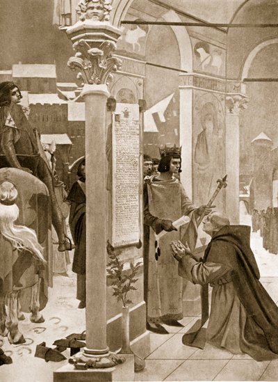 Saint Louis, ilustração de "História das Nações de Hutchinson", 1915 de E. Fiorillo