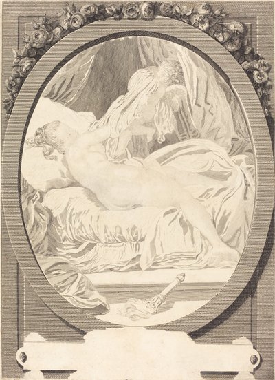 A camisa removida de E. Guersant after Jean Honoré Fragonard