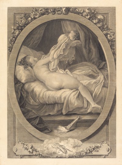 A camisa removida de E. Guersant after Jean Honoré Fragonard