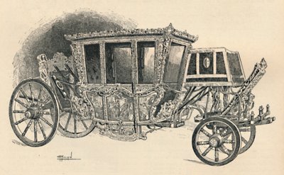 A carruagem dos oradores: século XVII. South Kensington, 1886 de E H Fitchen