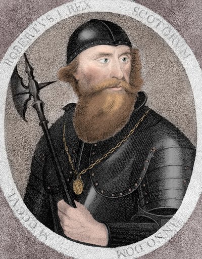 Robert I, comumente Robert the Bruce, Rei da Escócia, 1797 de E Harding