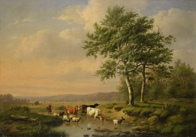 O lugar bebendo de E. J. and Verwee Verboeckhoven