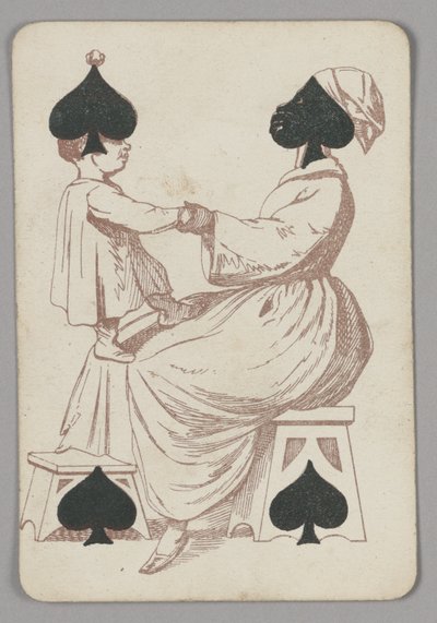 Quatro de Espadas de E. Le Tellier