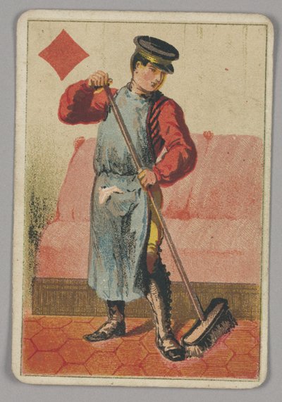 Valete de diamantes de E. Le Tellier