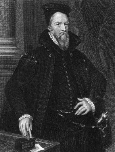 Ambrose Dudley, 3º Conde de Warwick d. 1589, 1825 de E. Scriven