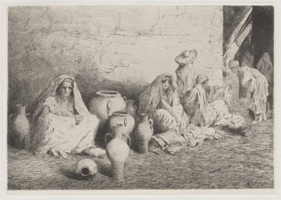 Mercado em Tânger [Mercado de Tânger] de E. Tommasi