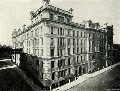 Correio Geral - New North Building, c1897 de E. and S. Woodbury
