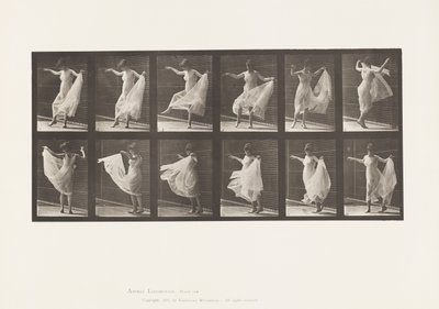 Placa 189.Dance (fantasia) de Eadweard Muybridge