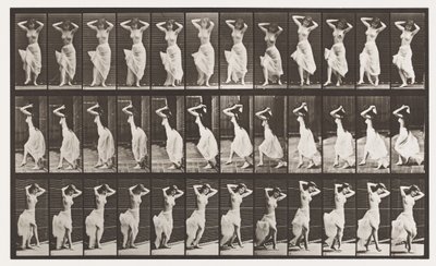 Placa 190. Dança (Nautch) de Eadweard Muybridge