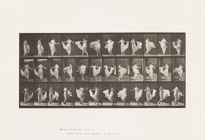 Placa 192. Dança (extravagante) de Eadweard Muybridge