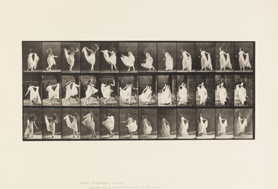 Plate 193.Dance (fantasia) de Eadweard Muybridge