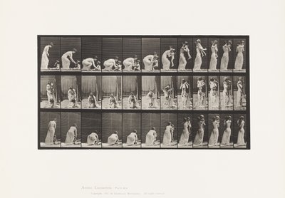 Placa 214. Levantar a criança (70) do chão, dar meia-volta de Eadweard Muybridge