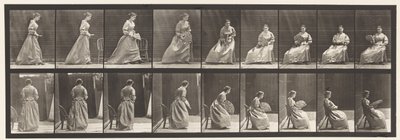 Placa 240. Sentar e Flertar um Ventilador de Eadweard Muybridge