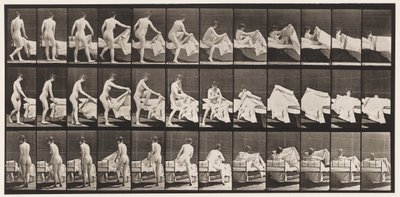 Placa 263. Entrando na cama de Eadweard Muybridge