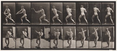 Placa 278. Base-ball; Rebatidas de Eadweard Muybridge