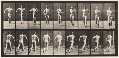 Prato 3. Andar a pé de Eadweard Muybridge