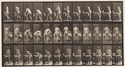 Prato 435. Passando roupas de Eadweard Muybridge