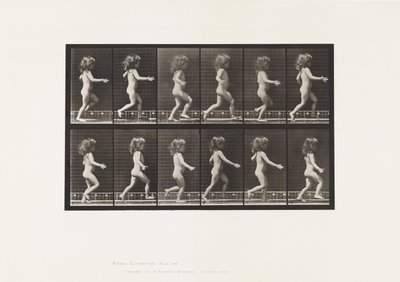 Placa 469.Criança, Corrida, 1885 de Eadweard Muybridge