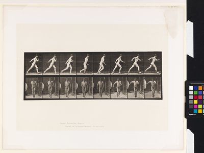 Placa 4. Caminhando de Eadweard Muybridge