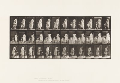 Prato 72. Correndo, Criança Líder (70) na Mão de Eadweard Muybridge