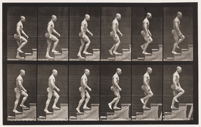 Placa 91. Escadas Ascendentes de Eadweard Muybridge
