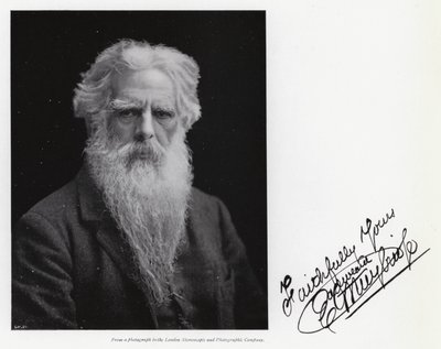 Retrato de Eadweard Muybridge (foto a p/b) de Eadweard Muybridge