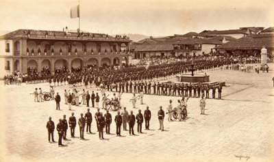 Receção do artista, Quezaltenango, Guatemala de Eadweard Muybridge
