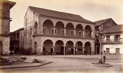 O Cabildo, Panamá de Eadweard Muybridge