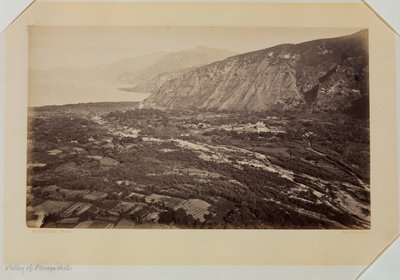 Vale de Panagachel, Guatemala de Eadweard Muybridge