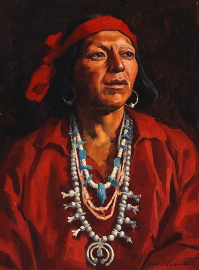 Juan, índio pueblo de Eanger Irving Couse