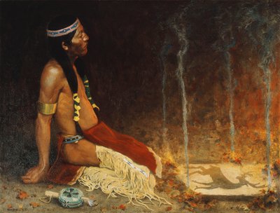 O Conjurador de Eanger Irving Couse