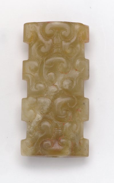 Pendente retangular de Eastern Zhou Dynasty Chinese School