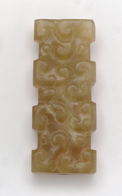 Pendente retangular de Eastern Zhou Dynasty Chinese School