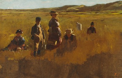 Nos campos, c.1878-80 de Eastman Johnson