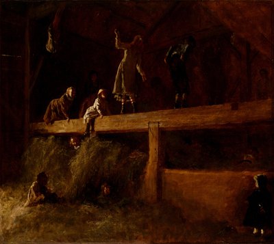 No Hayloft, c.1878 de Eastman Johnson