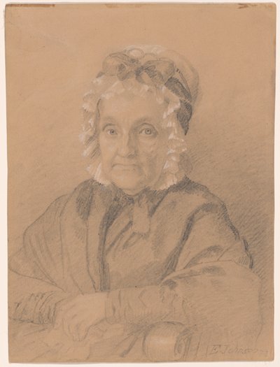 Retrato da Sra. Jeremiah Chandler de Eastman Johnson