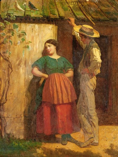 Corte Rústico de Eastman Johnson