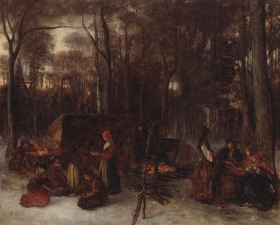 Provar o açúcar de Eastman Johnson