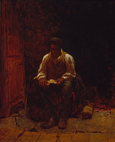 O Senhor é o meu pastor de Eastman Johnson