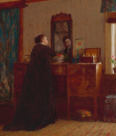 O banheiro, 1873. de Eastman Johnson