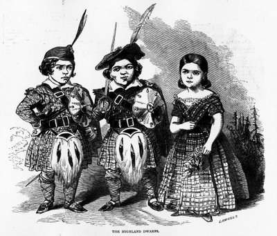 The Highland Dwarfs, publicado em &39;The Illustrated London News&39;, 30 de maio de 1846 de Ebenezer Landells