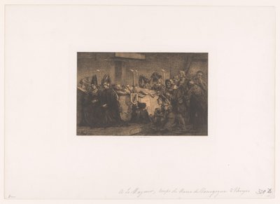 Mary of Burgundy deitada para descansar em Bruges de Edgar Alfred Baes