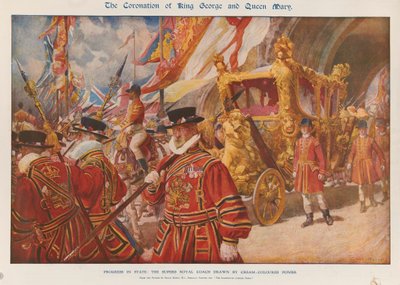 A coroação do Rei Jorge V de Edgar Bundy