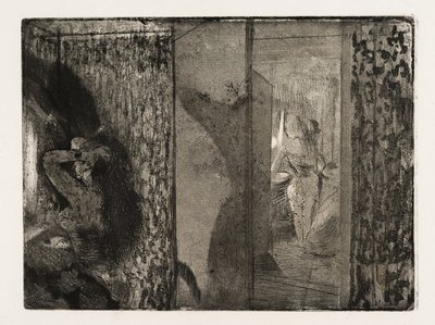 Atrizes nos seus camarins de Edgar Degas