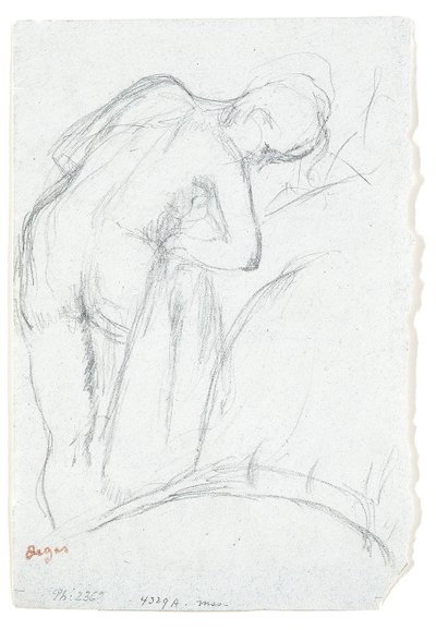 Depois do banho de Edgar Degas