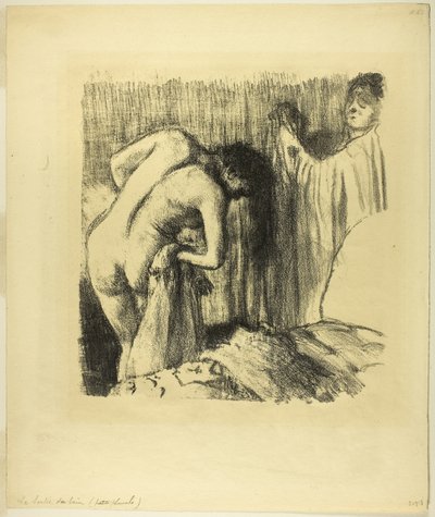 Depois do banho III de Edgar Degas
