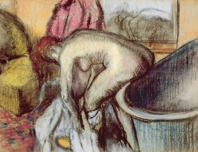 Depois do banho, c.1895 de Edgar Degas